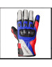 RST STUNT III CE MENS GLOVE, red/blu/white - 