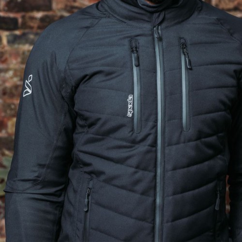Spada Tino Quilted CE Jacket Black